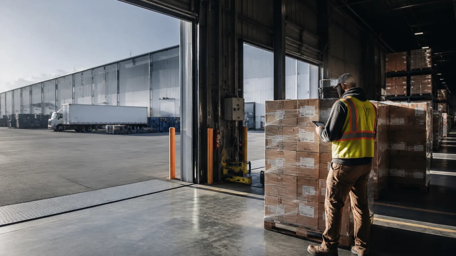 North American warehouse receiving inbound inventory
