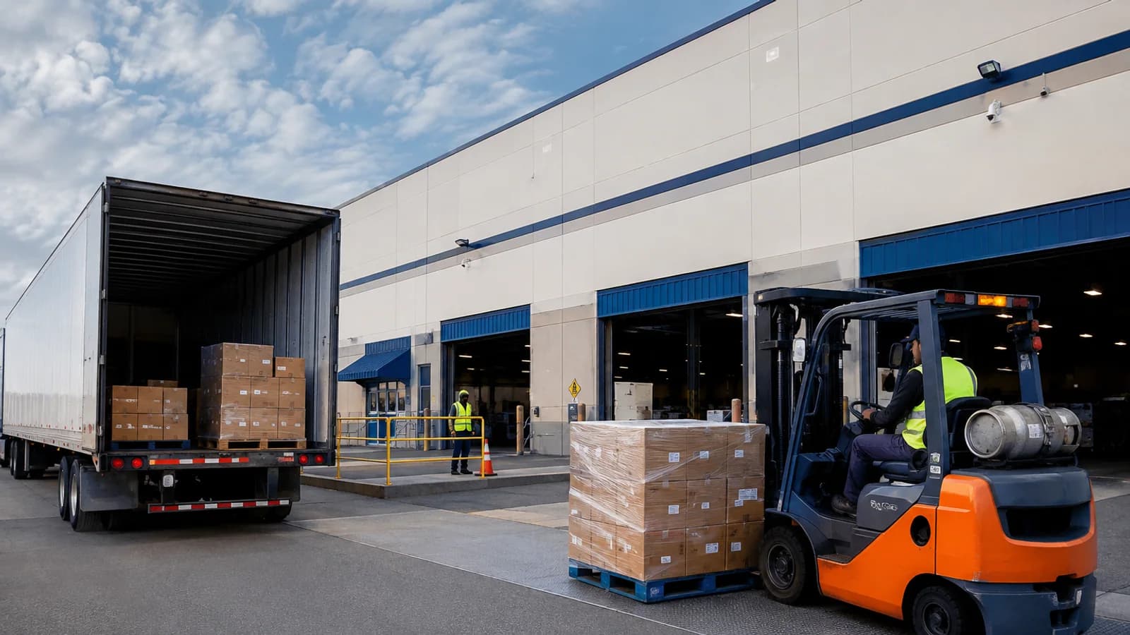 Amazon FBA receiving path receiving operation