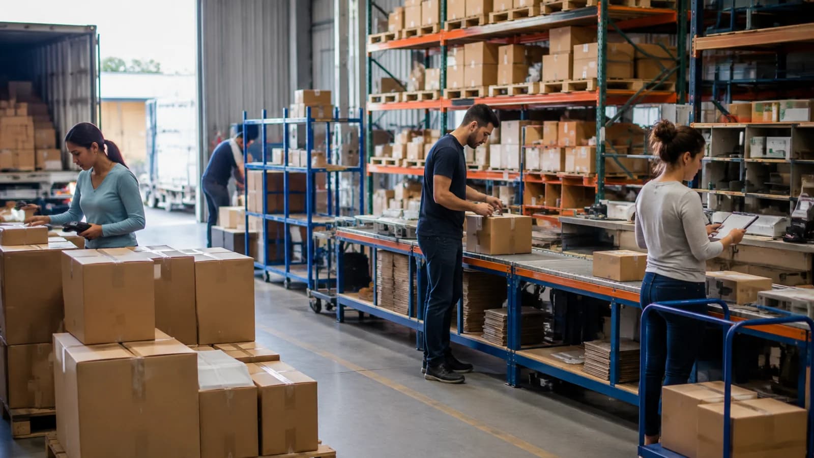 DTC brand receiving path receiving operation